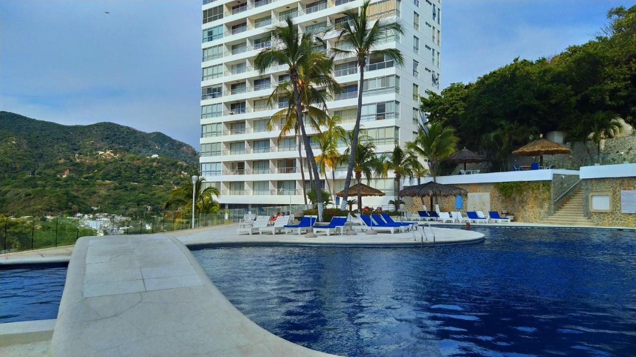 Departamento Con Preciosa Vista Al Mar En Acapulco Diamante Apartment Exterior photo