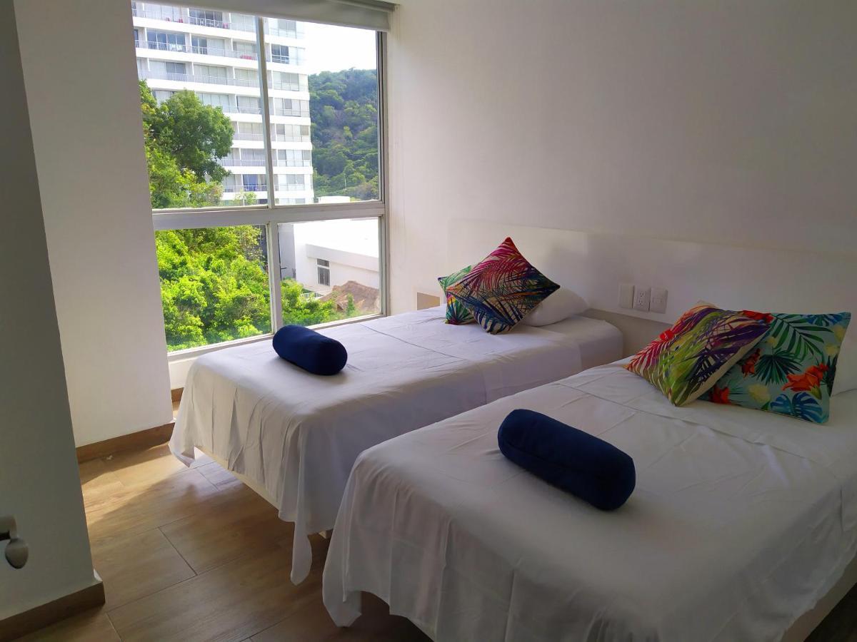 Departamento Con Preciosa Vista Al Mar En Acapulco Diamante Apartment Exterior photo