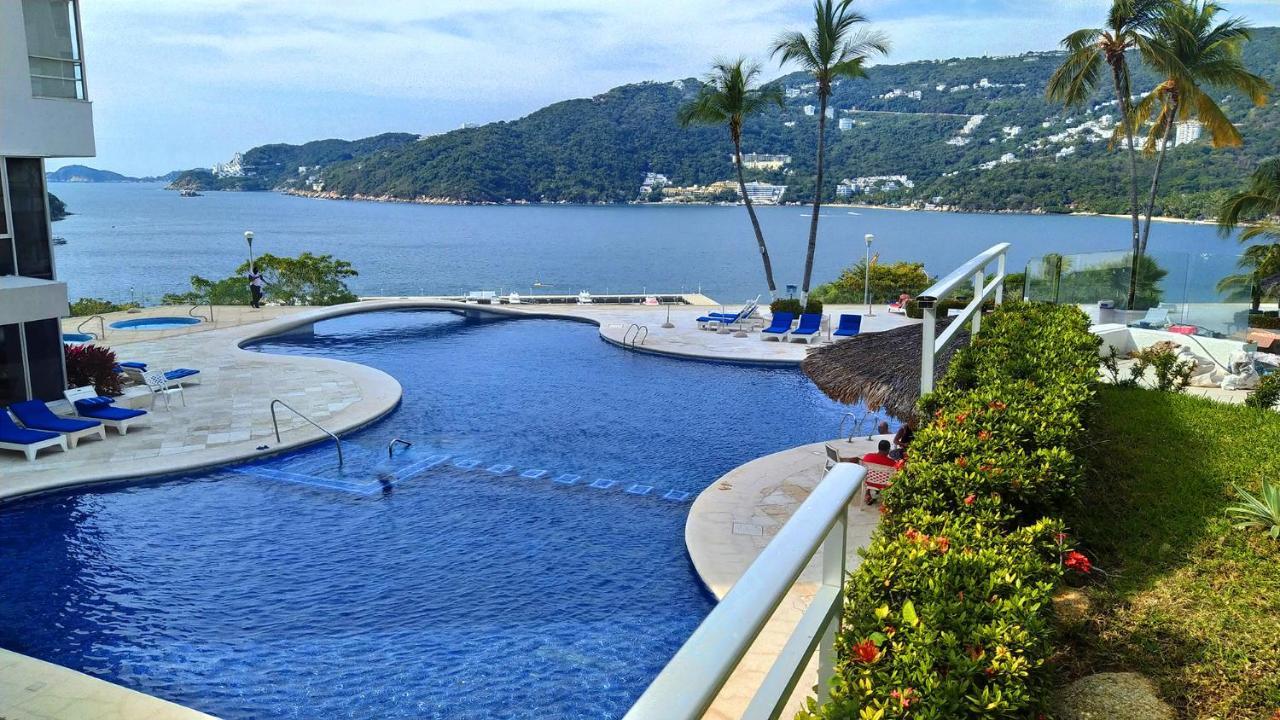 Departamento Con Preciosa Vista Al Mar En Acapulco Diamante Apartment Exterior photo