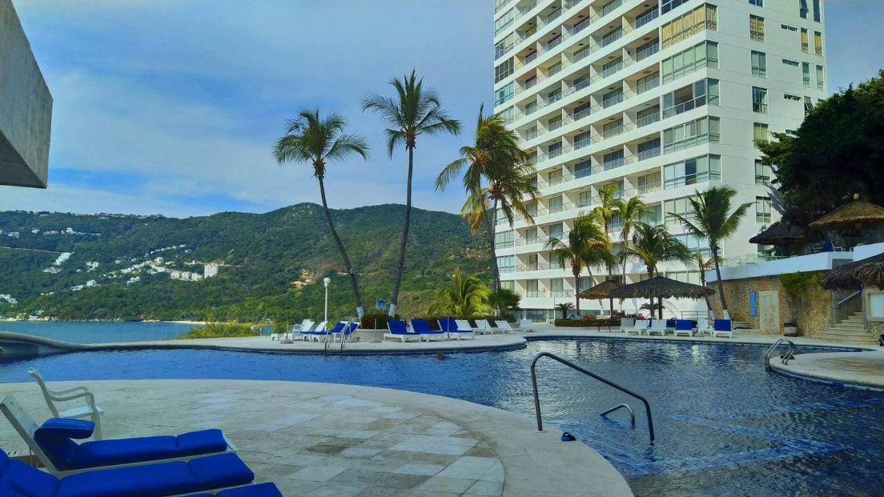 Departamento Con Preciosa Vista Al Mar En Acapulco Diamante Apartment Exterior photo